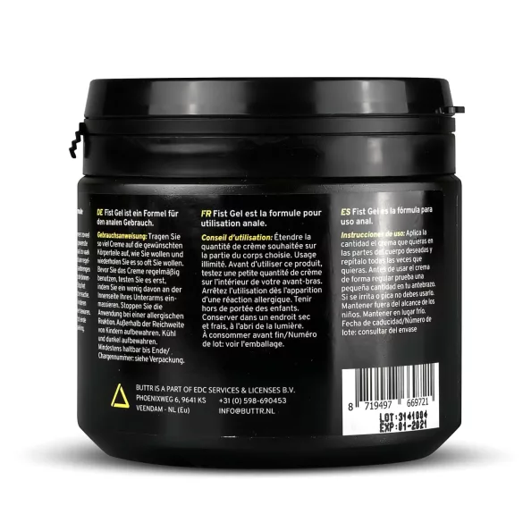 BUTTR Fisting Gel - auf Wasserbasis, 500ml Gleitvergnügen