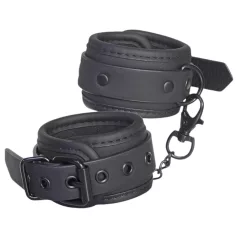 Blaze - Handschellen mit verstellbaren Riemen (schwarz)