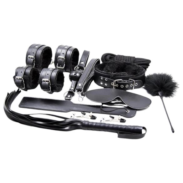 Blaze Ultimate - Fesselset - 10-teilig (schwarz)