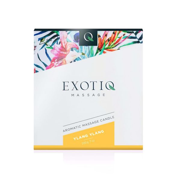 Exotiq - Duft-Massagekerze - Ylang Ylang (200g)