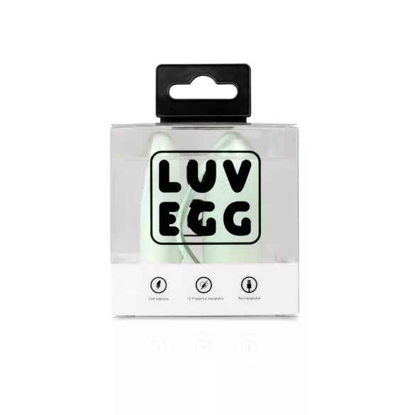 LUV EGG - Akku Vibro-Ei mit Fernsteuerung (grün)