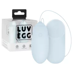   LUV EGG - tragbares, akkubetriebenes, funkferngesteuertes Vibrations-Ei (blau)