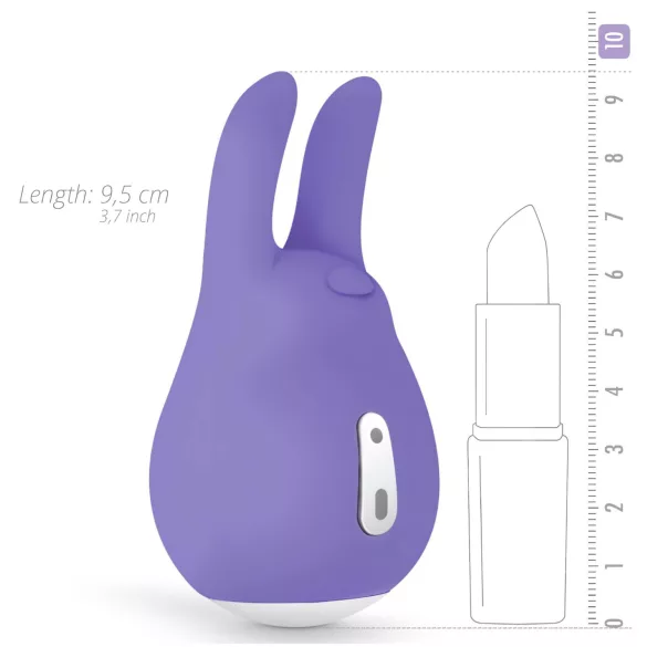 Good Vibes Tedy - Aufladbarer Hasen-Klitorisvibrator (lila)