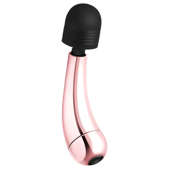 Rosy Gold Wand Mini Curve - Massage-Vibrator (Roségold)