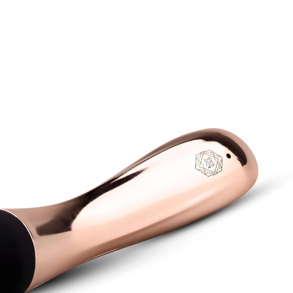 Rosy Gold Wand Curve - Akku Massagestab-Vibrator (Roségold)