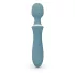 Bloom Orchid Wand - Wiederaufladbarer Massagevibrator (türkis)