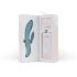 Bloom Violet Rabbit - G-Punkt Vibrator mit Klitoralarm (türkis)