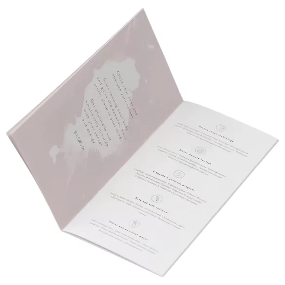 Bloom Rose - Akku-G-Punkt-Vibrator aus Silikon (Türkis)