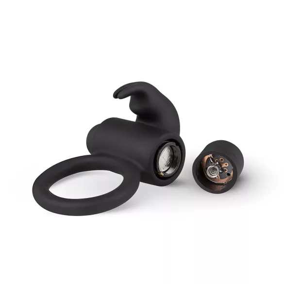 EasyToys Bunny - vibrierender Penisring (schwarz)