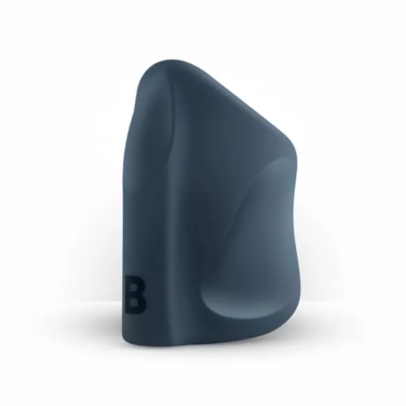 Boners - Wiederaufladbarer vibrierender offener Masturbator (grau)