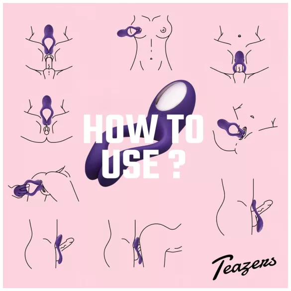 Teazers Partner Multifun - Paarvibrator (lila)
