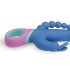 PMV20 Vice Double - Drehbarer, dreifacher Vibrator (blau)