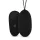 Easytoys - Akku-Wasserdichtes Vibrations-Ei (Schwarz)
