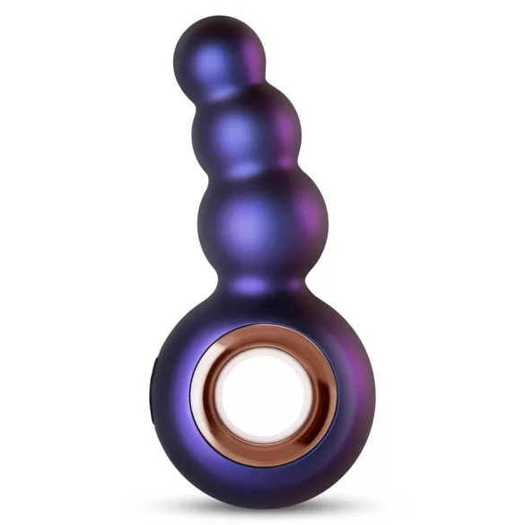 Hueman Outer Space - Wiederaufladbarer Perlen-Analdildo (Lila)