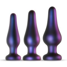 Hueman Comets - Silikon Analplug Set (3-teilig) - Lila