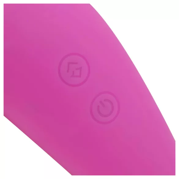 EasyToys Taptastic Vibe - wiederaufladbarer, wasserdichter Klitoris-Vibrator (pink)