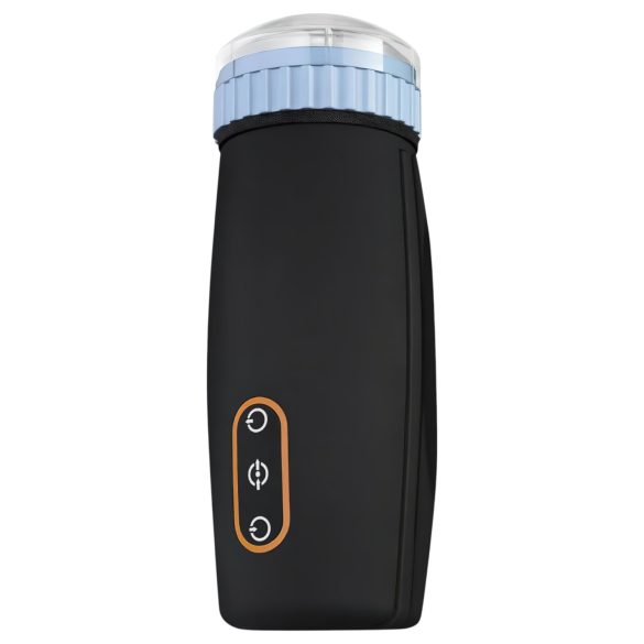 CRUIZR CM05 - Akku Stoß-Saug-Masturbator (Schwarz-Blau)