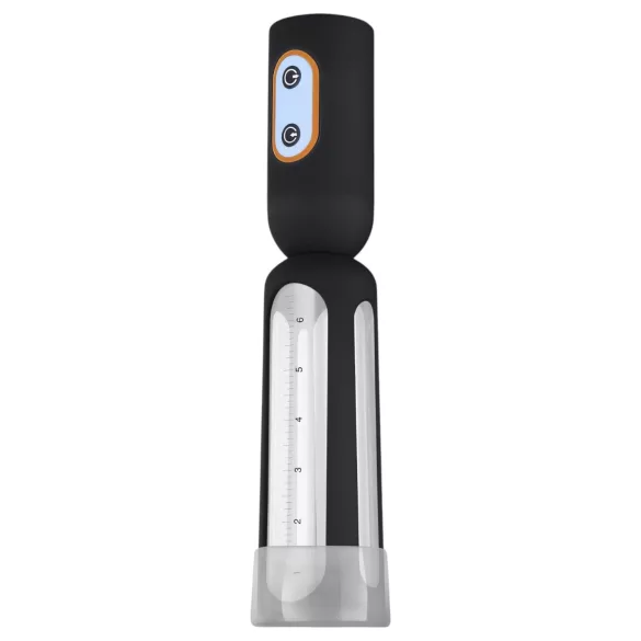 CRUIZR CS08 - Akku, automatische Penispumpe (schwarz-transparent)
