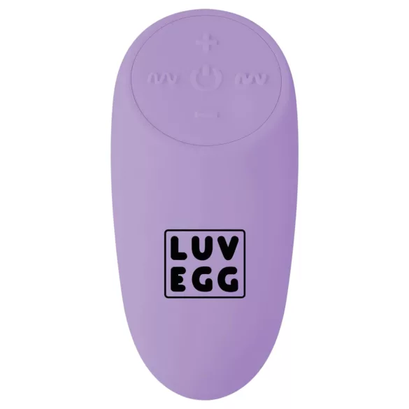 LUV EGG XL - tragbares, akkubetriebenes, funkferngesteuertes Vibrations-Ei (lila)