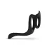 Easytoys Pleasure Ring - flexibler Penis- und Hodenring (schwarz)