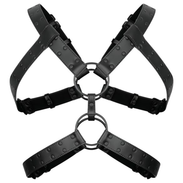 Bedroom Fantasies Rocco - Körperharness Oberteil (schwarz) - S-XL