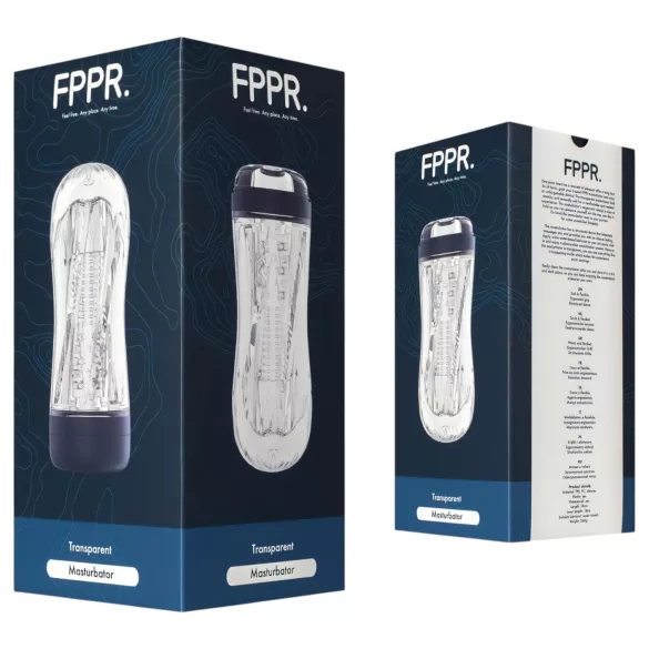 FPPR. - Transparenter Twist-Masturbator