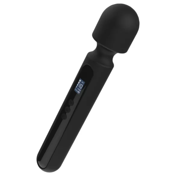 BLAQ - großer digitaler Massage-Vibrator (schwarz)