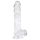 EasyToys - Hoden Dildo - 13,5cm (transparent)