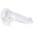 EasyToys - Hoden Dildo - 13,5cm (transparent)