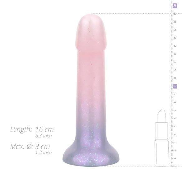 EasyToys Mermaid - glitzernder Dildo - 15cm (pink)