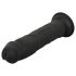 Easytoys - realistischer Dildo - 22,5 cm (schwarz)