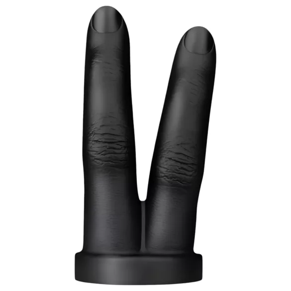BUTTR Victory - Doppel-Finger Anal-Dildo (schwarz)