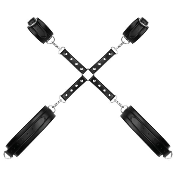 Bedroom Fantasies - Hand- und Oberschenkelmanschetten (schwarz)