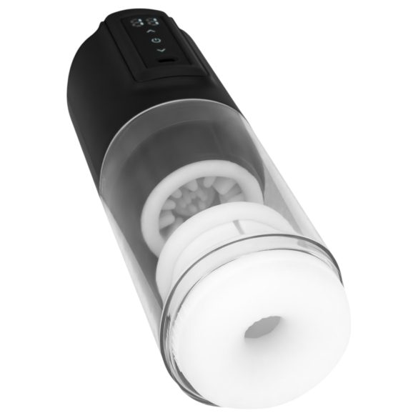 CRUIZR CX10 - Rotierender Auf-Ab Masturbator (schwarz)