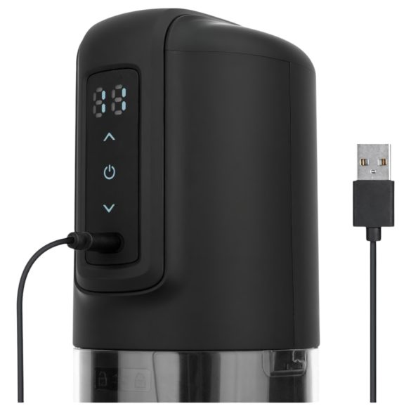 CRUIZR CX10 - Rotierender Auf-Ab Masturbator (schwarz)