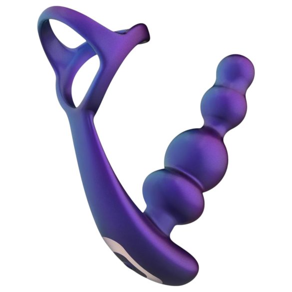 Hueman Stellar Force - Anal-Vibrator & Penisring (Lila)