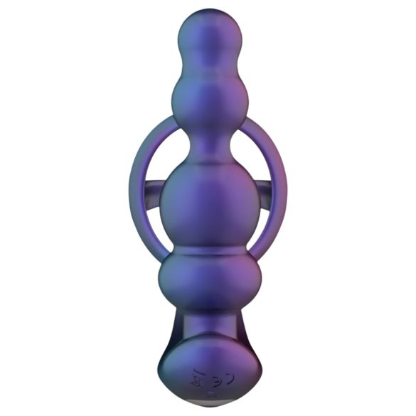 Hueman Stellar Force - Anal-Vibrator & Penisring (Lila)