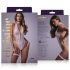 Christine - Offener Bodysuit-Set (Weiß)