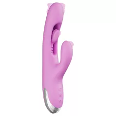   Good Vibes Only - Vibrator mit Klitorishebel und beweglichem Finger (lila)
