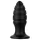 BUTTR Aftershock - riesiger Analplug (schwarz) - 23 cm