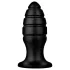 BUTTR Aftershock - riesiger Analplug (schwarz) - 23 cm