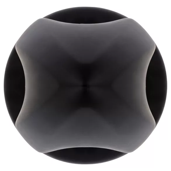 BUTTR Huge Explosive II - riesiger Analplug (schwarz) - 29 cm