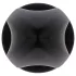 BUTTR Huge Explosive II - riesiger Analplug (schwarz) - 29 cm