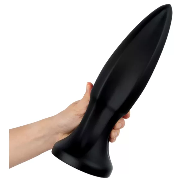 BUTTR Huge Explosive II - riesiger Analplug (schwarz) - 29 cm