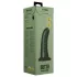 BUTTR Double Ribbed - riesiger gerippter Analplug (schwarz) - 26 cm