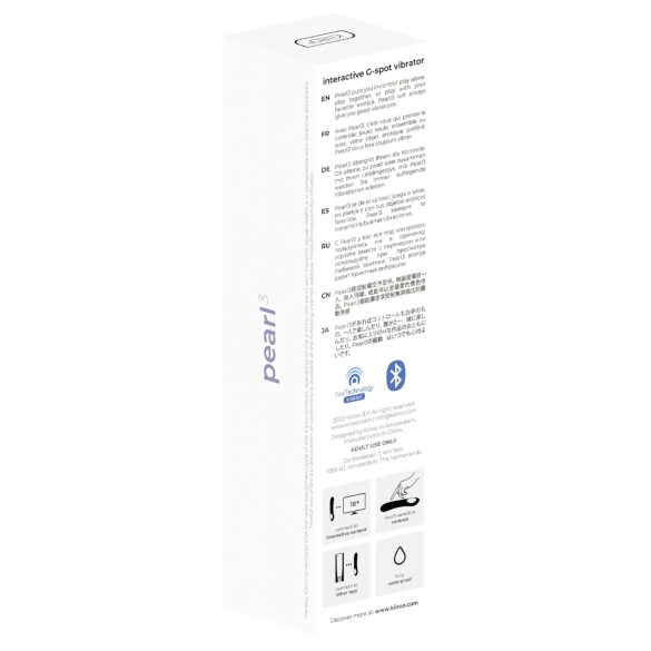 Kiiroo Pearl 3 - Interaktiver G-Punkt Vibrator (lila)