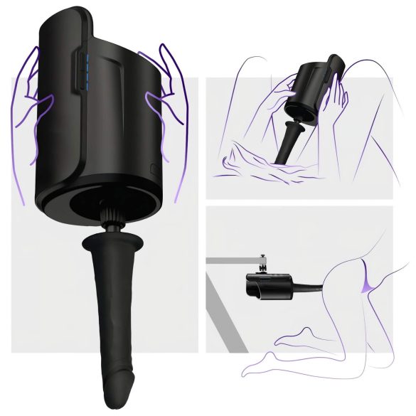 Kiiroo Keon - Dildo Adapter (Schwarz)