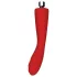 Red Revolution Georgia - G-Punkt Vibrator und Vaginasauger (rot)