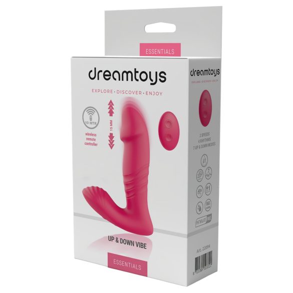 Dreamtoys - Funkgesteuerter, tragbarer Stoßvibrator (Pink)