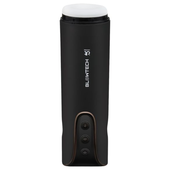 Dreamtoys Blowtech Fester Griff - vibrierender Masturbator (schwarz)